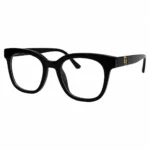 Eye Valley EV2K-0028 Trendy Square Eyeglasses in Black