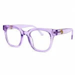 Eye Valley EV2K-0028 Trendy Square Eyeglasses in Purple