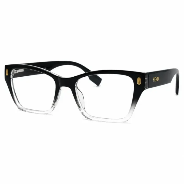 Eye Valley EV2K-0029 Trendy Cat-Eye Eyeglasses in Black/Clear