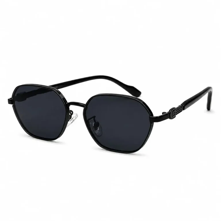 Eye Valley EV2K-0019 Classic Geometric Sunglasses in Black