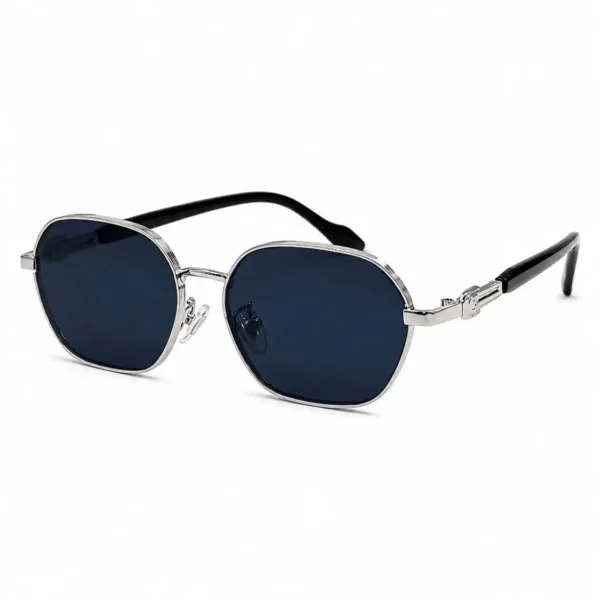Eye Valley EV2K-0019 Classic Geometric Sunglasses in Silver