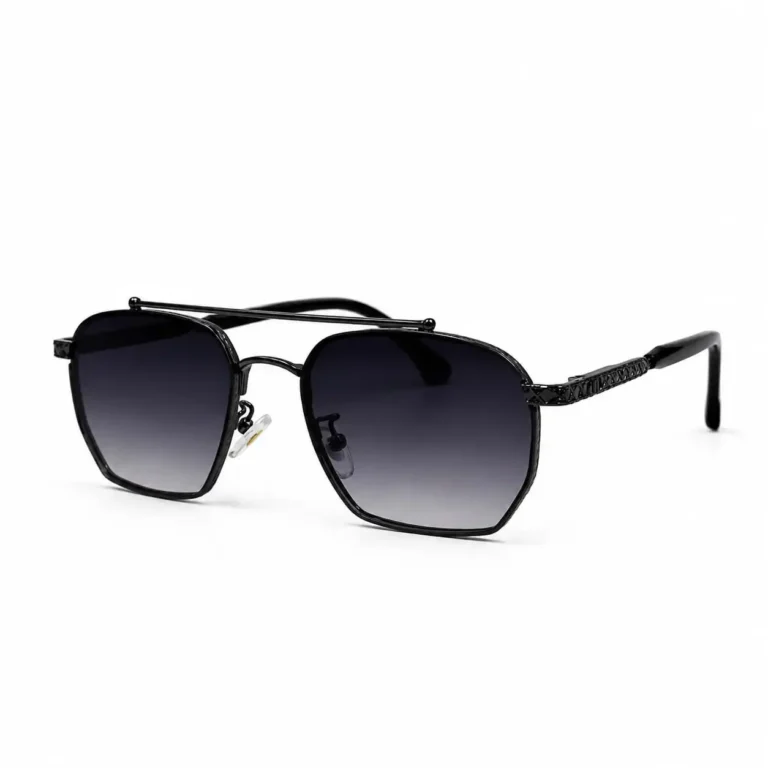 Eye Valley EV2K-0026 Bold Aviator Sunglasses in Black Gradient