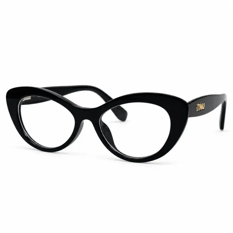Eye Valley EV2K-0030 Trendy Cat-Eye Eyeglasses in Black
