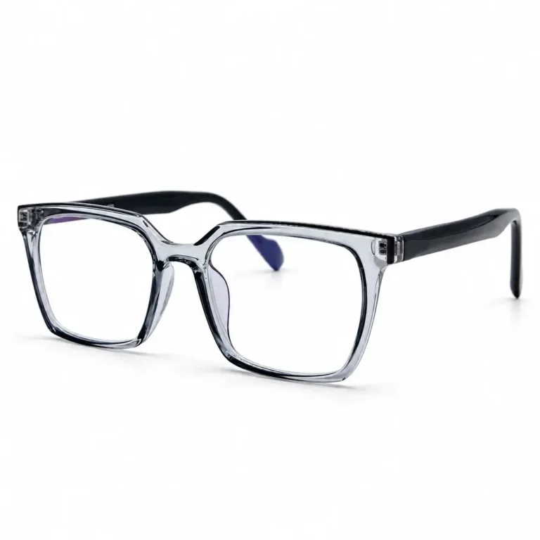 Eye Valley EV2K-0094 Oversized Square Eyeglasses in Light Blue