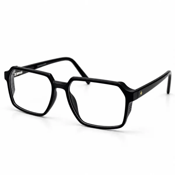 Matte Black Square Frame Glasses | Eye Valley 1700603