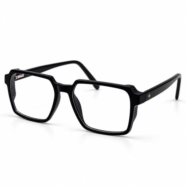 Matte Black Square Frame Glasses | Eye Valley 1700606