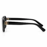 Premium Black Oversized Sunglasses with Gold Details | EyeValley EyeValley - 2 - Image 3