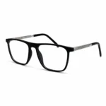 Eye Valley EV2K-0091 Modern Square Eyeglasses in Matte Black
