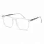 Eye Valley EV2K-0091 Modern Square Eyeglasses in Matte White