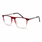 Eye Valley EV2K-0091 Modern Square Eyeglasses in Red Gradient