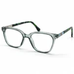 Eye Valley EV2K-0083 Stylish Square Eyeglasses in Crystal Grey