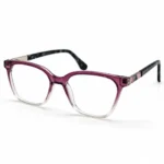 Eye Valley EV2K-0083 Stylish Square Eyeglasses in Crystal Plum
