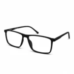 Optical EV2K-0010 Modern Rectangle Eyeglasses in Matte Black