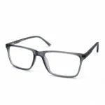 Optical EV2K-0011 Modern Rectangle Eyeglasses in Matte Grey