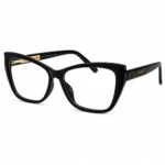Optical EV2K-0081 Chic Butterfly Cat Eye Eyeglasses in Translucent Crystal Pink Front View