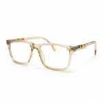 Optical EV2K-0042 Classic Square Eyeglasses in Translucent Champagne Beige