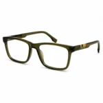 Optical EV2K-0042 Classic Square Eyeglasses in Translucent Olive Green
