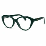 Optical EV2K-0070 Cat Eye Acetate Eyeglasses in Deep Forest Green Frame