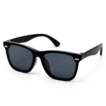 Sunglass EV2K-200 Playful Square Sunglasses in Black