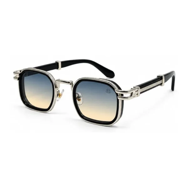 Eye Valley 98393 wholesale eyewear for users square metal sunglass side angle view — sunglasses shop Dhaka